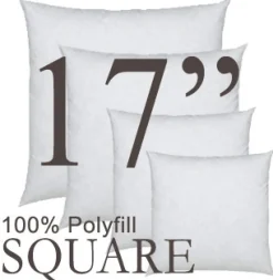 Square 17x17 Polyfill Pillow Insert