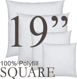 Square 19"x19" Polyfill Pillow Insert