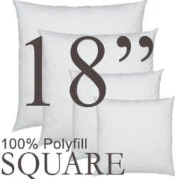 Square 18"x18" Polyfill Pillow Insert