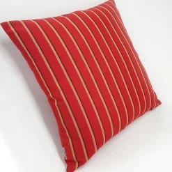 Sunbrella Harwood Crimson Outdoor Pillow 20x20