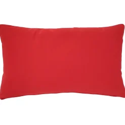 Sunbrella Jockey Red Outdoor Pillow 12x19