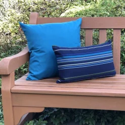 Sunbrella Stanton Lagoon 12x19 Outdoor Pillow