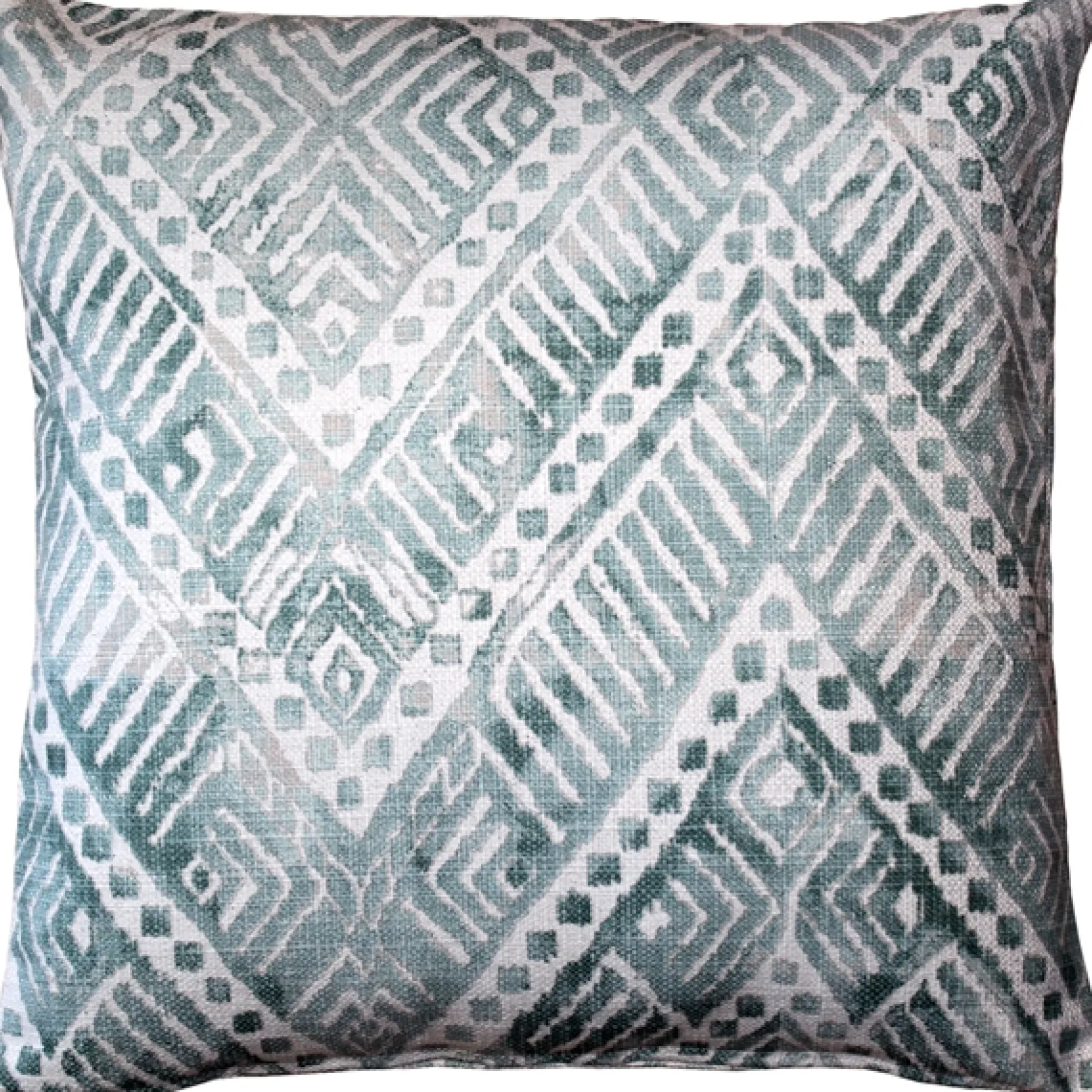 Tangga Blue Throw Pillow 20X20