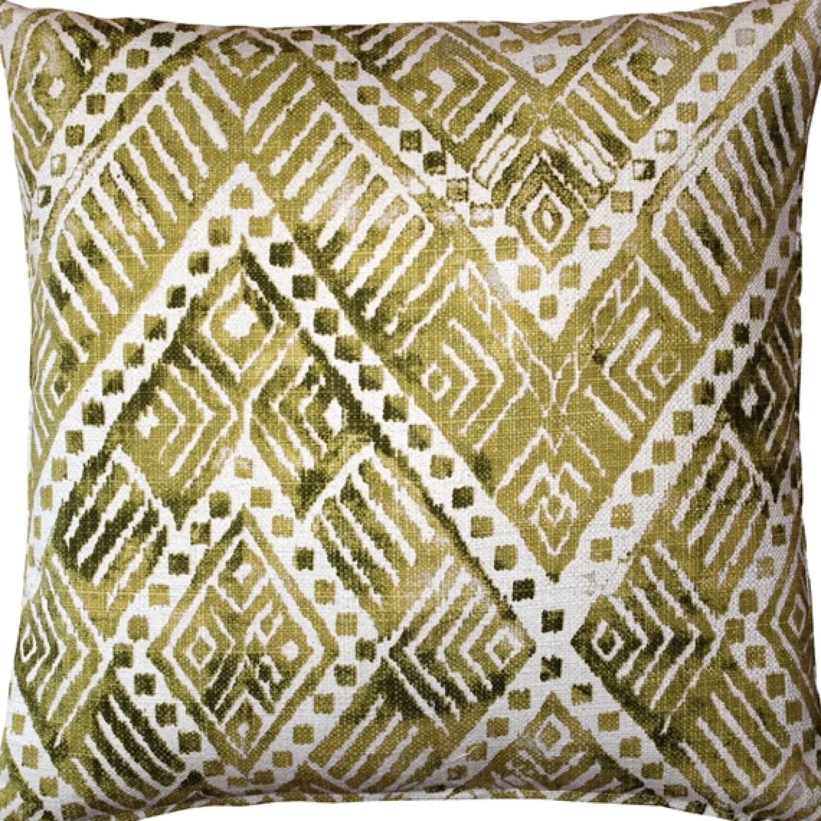 Tangga Green Throw Pillow 20X20