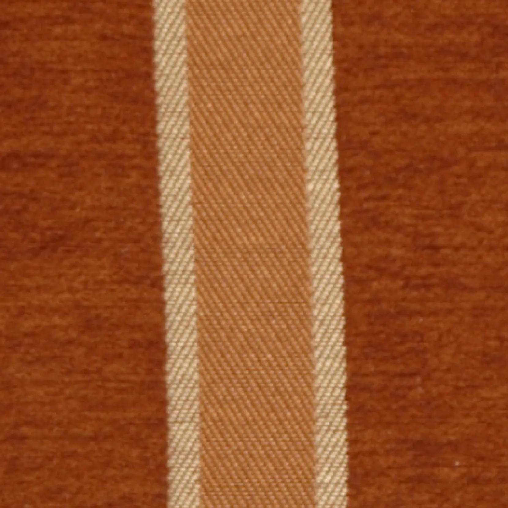 Traditional Stripes in Rust 16x16 Decorative Pillow