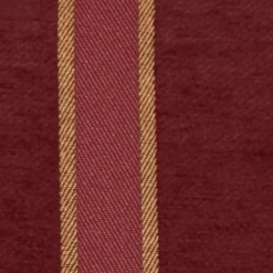 Traditional Stripes in Wine 19x19 Decorative Pillow