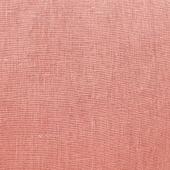 Tuscany Linen Deep Blush Throw Pillow 17x17