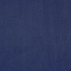 Tuscany Linen Indigo Blue Throw Pillow 17x17