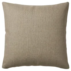 Tuscany Linen Natural Throw Pillow 20x20