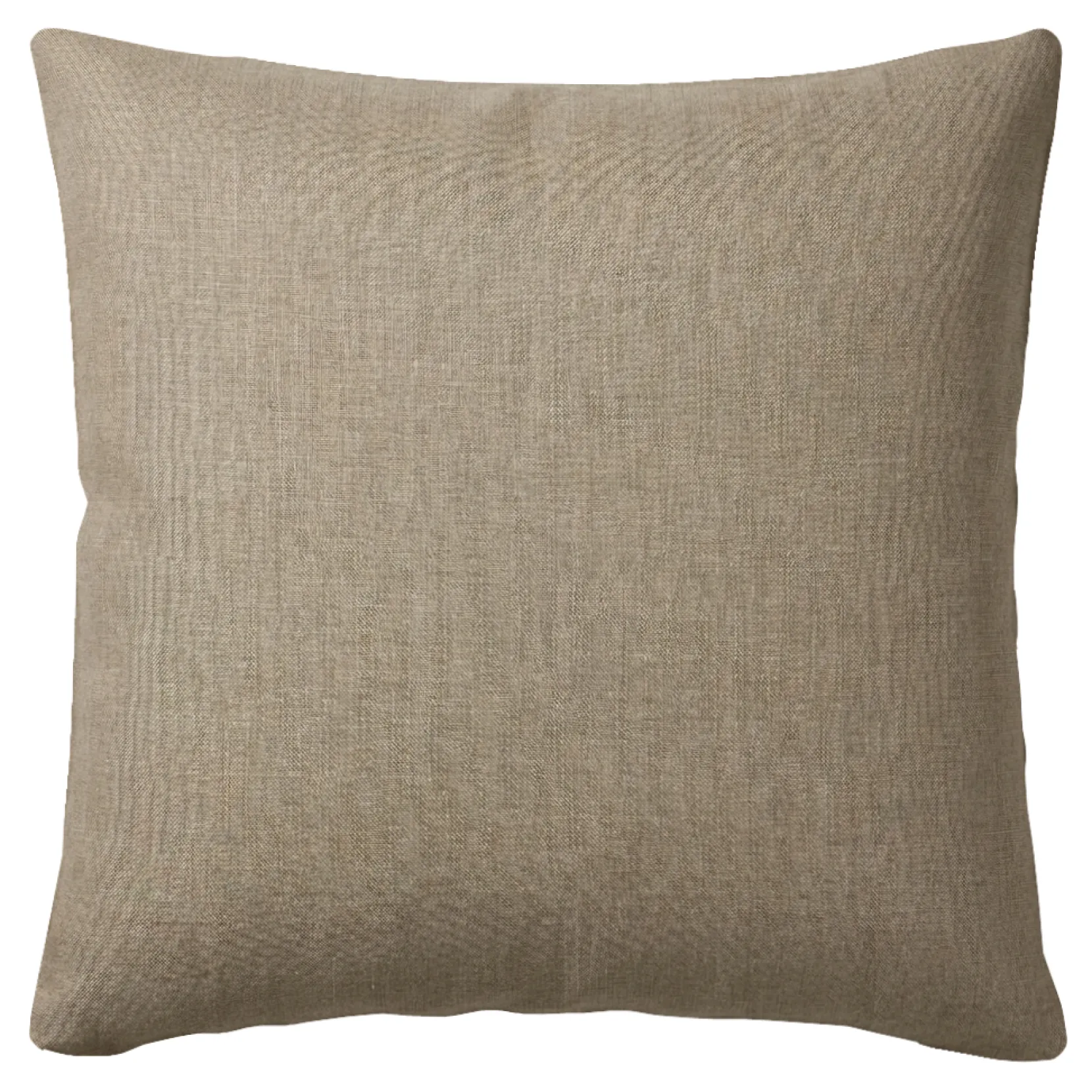 Tuscany Linen Natural Throw Pillow 20x20