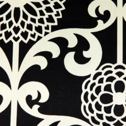 Waverly Fun Floret Licorice 20x20 Throw Pillow