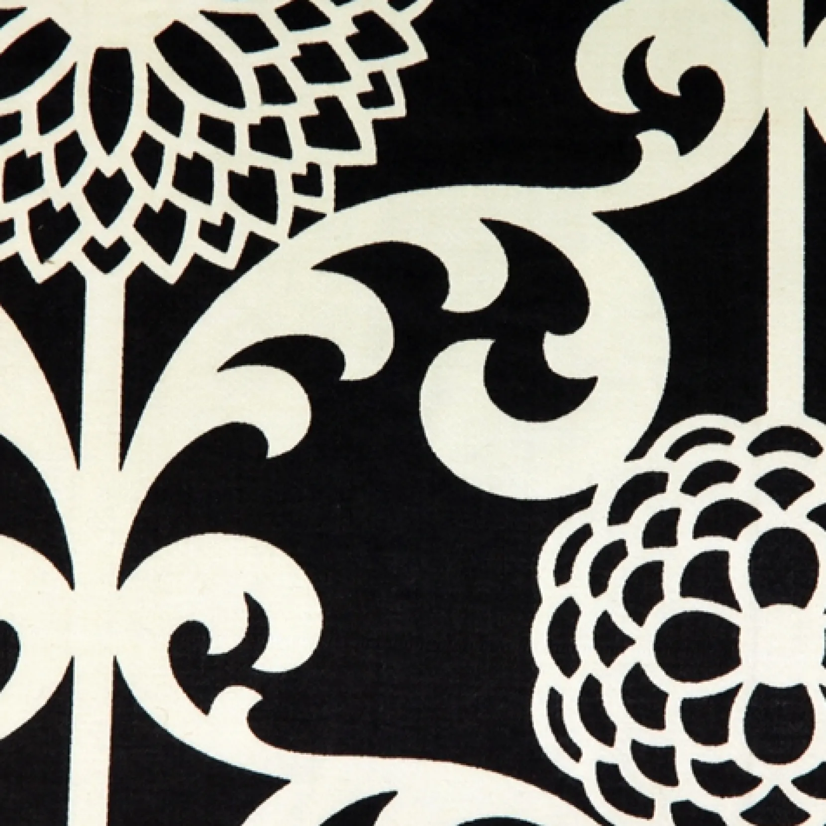 Waverly Fun Floret Licorice 20x20 Throw Pillow
