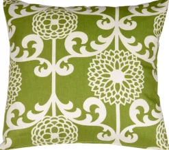Waverly Fun Floret Spruce 20x20 Throw Pillow