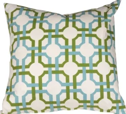 Waverly Groovy Grille Confetti 22x22 Throw Pillow