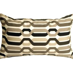Waverly New Twist Caviar 12x20 Outdoor Pillow