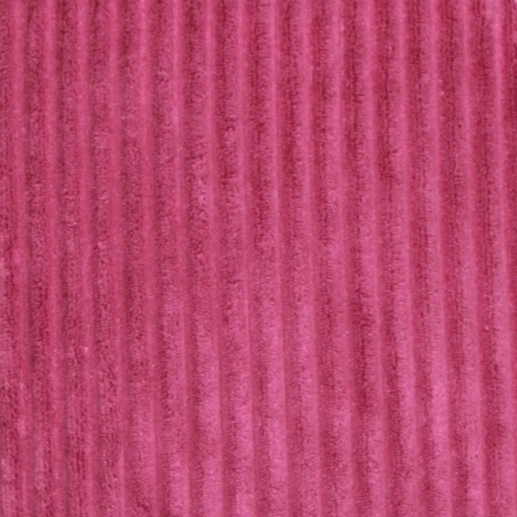 Wide Wale Corduroy 22x22 Magenta Pink Throw Pillow