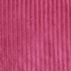 Wide Wale Corduroy 18x18 Magenta Pink Throw Pillow