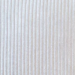 Wide Wale Corduroy 18x18 Oyster Throw Pillow