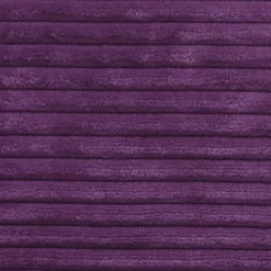 Wide Wale Corduroy 12x20 Purple Throw Pillow