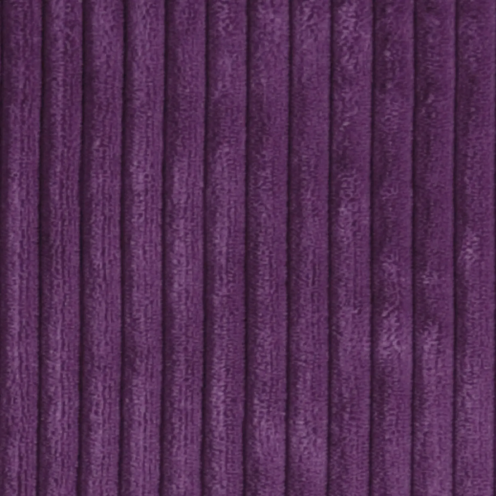 Wide Wale Corduroy 18x18 Purple Throw Pillow