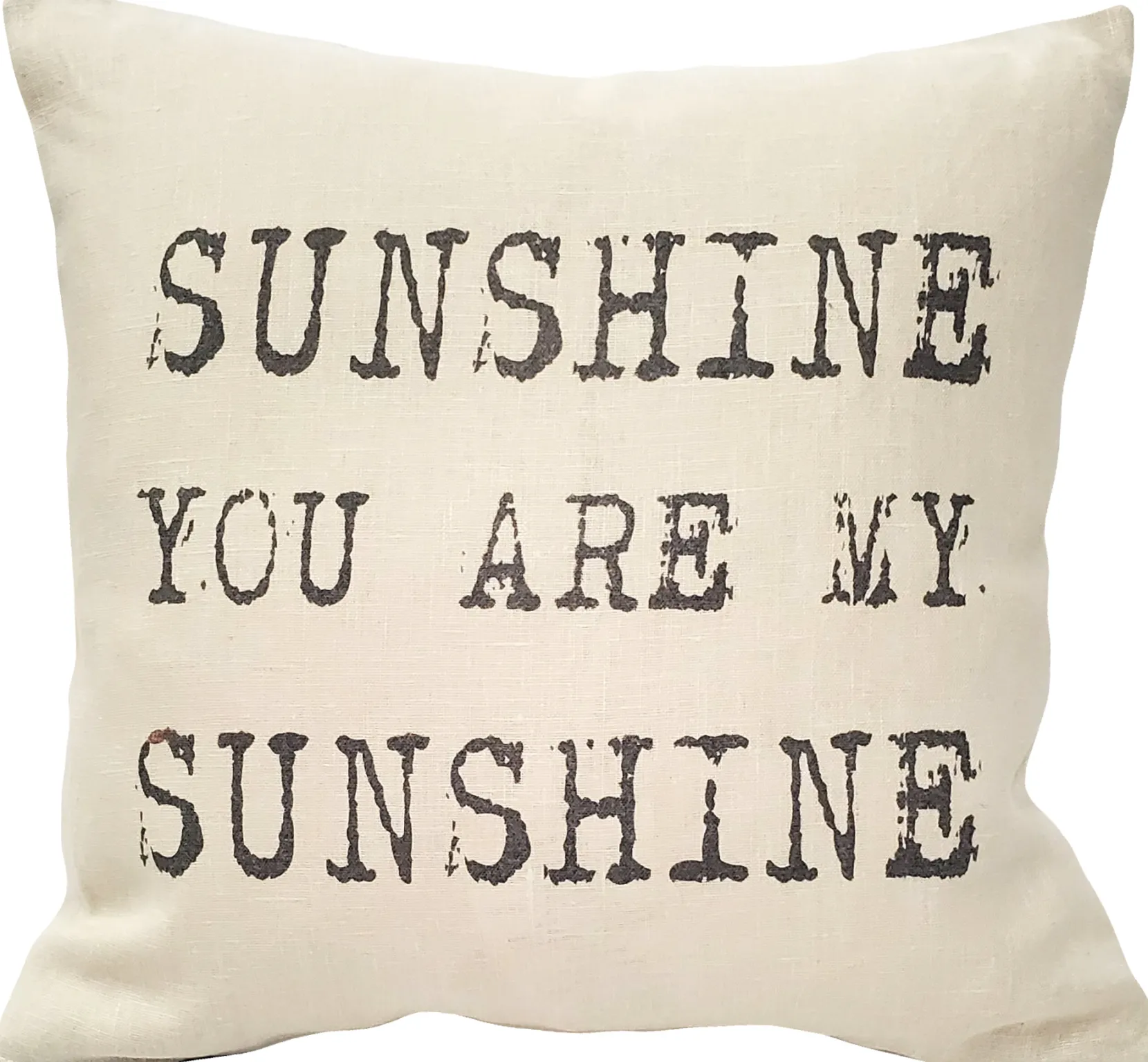 You Are My Sunshine Throw Pillow