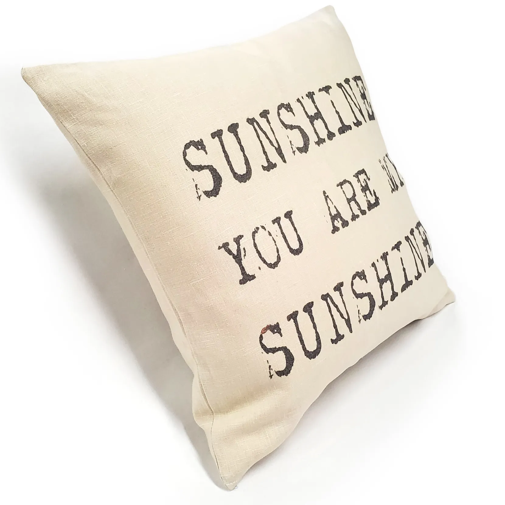 You Are My Sunshine Throw Pillow