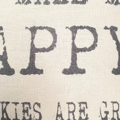 You Make Me Happy Throw Pillow